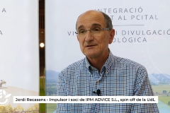 Entrevista a Jordi Recasens Guinjuan, professor de la Universitat de Lleida (UdL) i impulsor i soci de IPM ADVICE S.L., una spin off de la UdL