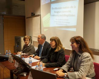 Presentacfió de L'Institut de Llengües de la Universitat de Lleida