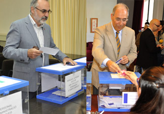 Votacions del candidats a rector de la Universitat de Lleida