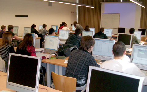 Classe a l'EPs de la Universitat de Lleida