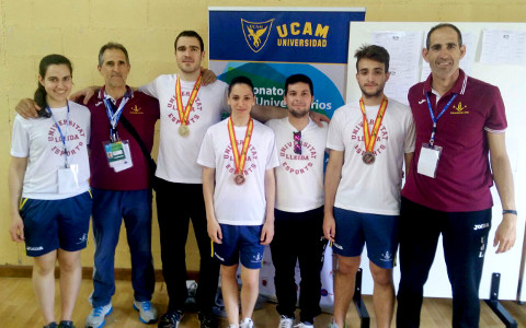 Tres medalles per a la UdL en l'estatal de taekwondo  Or en volei platja i bronze en rugbi als Campionats de Catalunya